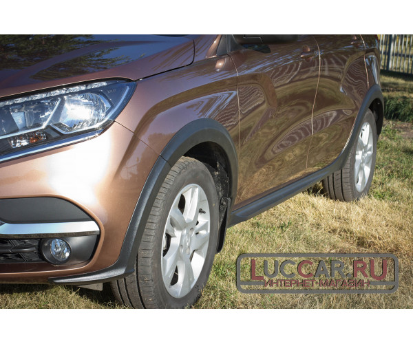 Cross-обвес для Lada Xray (Расширители колёсных арок и пороги 10 шт.)