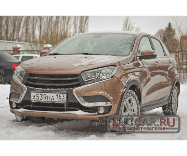 Молдинги на двери для Lada Xray