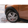 Новый Cross-обвес для Lada Xray ( Расширители колёсных арок и порогов, защита бампера)