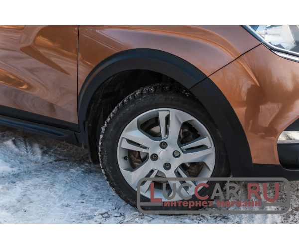 Новый Cross-обвес для Lada Xray ( Расширители колёсных арок и порогов, защита бампера)