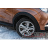 Новый Cross-обвес для Lada Xray ( Расширители колёсных арок и порогов, защита бампера)