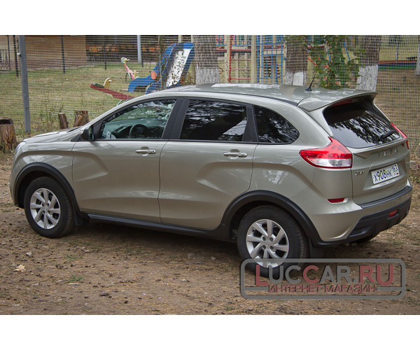 Спойлер ВЕРХНИЙ из комплекта "Чистое стекло" для Lada Xray