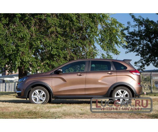 Спойлер ВЕРХНИЙ из комплекта "Чистое стекло" для Lada Xray