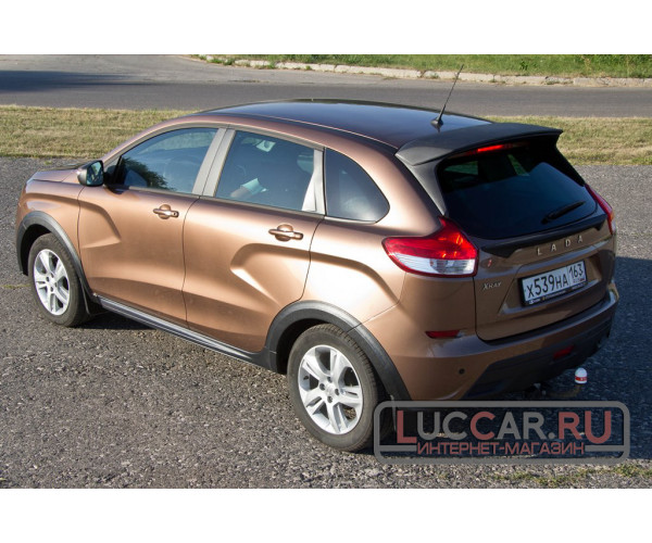 Спойлер ВЕРХНИЙ из комплекта "Чистое стекло" для Lada Xray