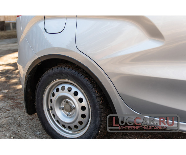 Защитные накладки на арки (АБС) для Lada Xray