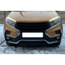 Зимняя заглушка решетки радиатора (АБС) для Lada Xray (Cross)