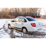 Молдинги на двери для Lada Granta (Fl), Kalina (2) Datsun (нижние)