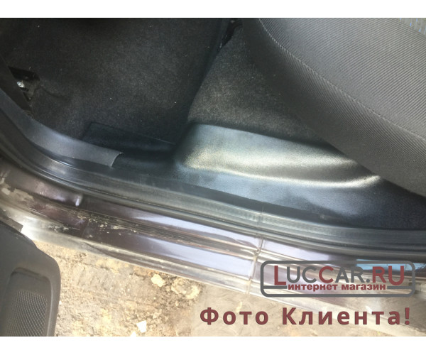 Накладки на ковролин задние для Lada Granta Fl | Kalina 2 | Datsun