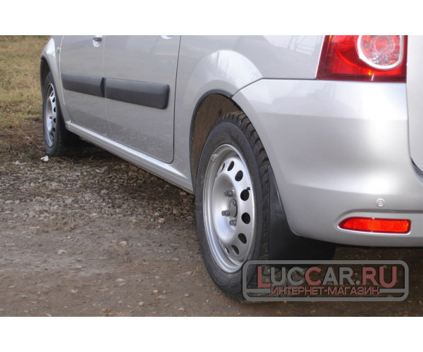 Брызговики задние широкие для Lada Largus