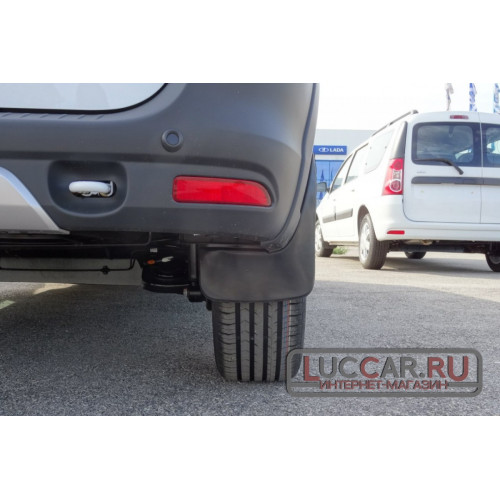 Брызговики задние широкие для Lada Largus