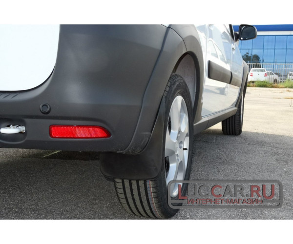 Брызговики задние широкие для Lada Largus