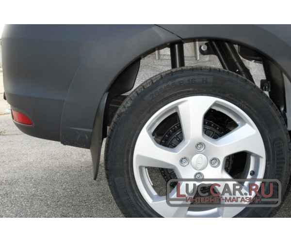 Брызговики задние широкие для Lada Largus