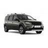 Защита переднего бампера одинарная диаметр трубы 51мм для Lada Largus FL 2021- / (Cross 2021-)