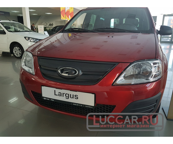 Зимняя заглушка решетки радиатора (АБС) для Lada Largus FL c 2019г.в. - 2021г.в.