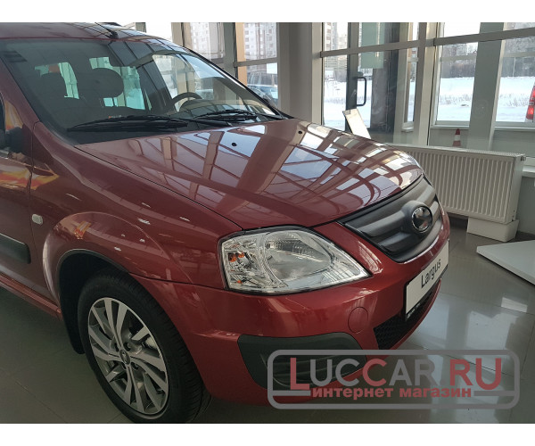 Зимняя заглушка решетки радиатора (АБС) для Lada Largus FL c 2019г.в. - 2021г.в.