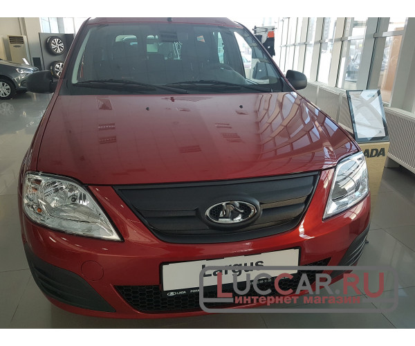 Зимняя заглушка решетки радиатора (АБС) для Lada Largus FL c 2019г.в. - 2021г.в.