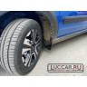Брызговики передние широкие для Lada Largus Cross