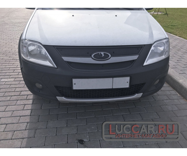 Зимняя заглушка решетки радиатора (АБС) для Lada Largus с 2012 - 2019 г.в.