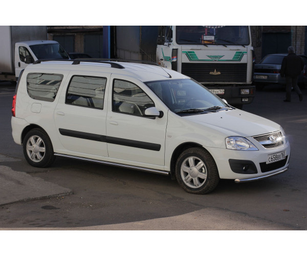 Защита переднего бампера (ППК) диаметр трубы 51 мм для Lada Largus с 2012- 2021г.в.