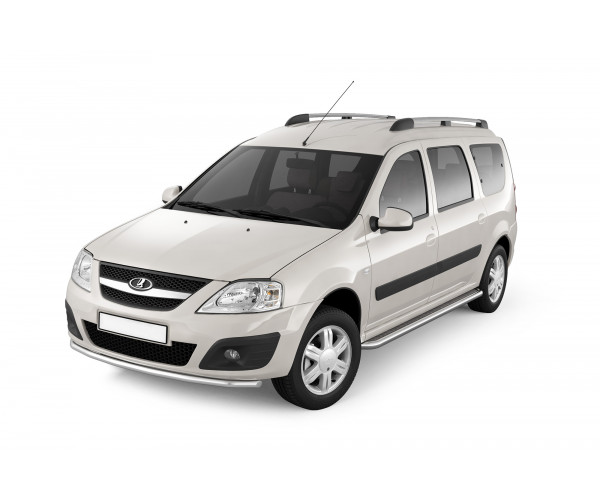 Защита переднего бампера (ППК) диаметр трубы 51 мм для Lada Largus с 2012- 2021г.в.