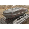 Автобокс Antares YUAGO ( Яго Антарес 580 л.) Серый, Белый, Черный (тиснение, двухсторонний )
