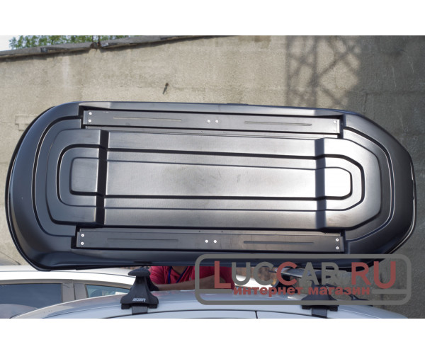 Автобокс Avatar YUAGO ( Яго Аватар 460 л.) (Euro Lock) Серый, Белый, Черный (тиснение)