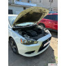 Газовые упоры капота Mitsubishi Lancer X (10) / Митсубиси Лансер 10