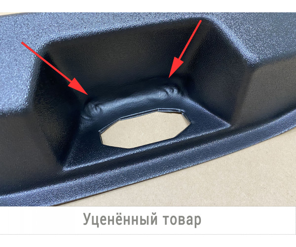 Уценённый товар -  Накладка в проём багажника Рено Сандеро 2 с 2014г